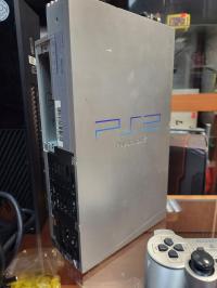 SONY PLAY STATION 2 SATIN SILVER ЯЩИК 2 ПЭДЫ!