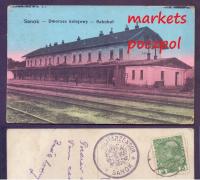 SANOK 1915 - Dworzec kolejowy - cenzura