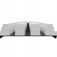 Nawiewnik Gipsowy Line 1000 mm 2 x 18 mm