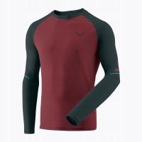 Bluza do biegania Dynafit Alpine Pro L/S Tee - burgundy 52
