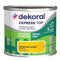 DEKORAL EMALIA SZYBKOSCHNĄCA słoneczny patrol 0,5L