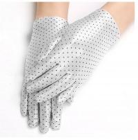RĘKAWICZKI DAMSKIE ELEGANCKIE SZARE SREBRNE 327