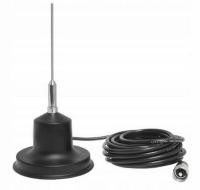 Antena CB magnetyczna na magnes VX828 95cm kabel 4