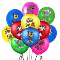 Воздушные шары Щенячий патруль PAW PATROL CHASE SKYE MARSHALL ROCKY день рождения 12шт