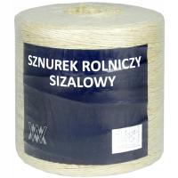 SZNUREK SIZAL TEX 1820 ROLNICZO OGRODNICZY DO OZDÓB MAKRAM DRAPAK SIZALOWY