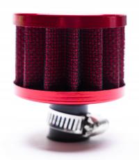 FILTR FILTEREK ODMY 12MM CZERWONY DŁUGOŚĆ 40mm TUNING JDM