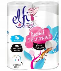 ELFI Ręcznik papierowy kuchenny 2 szt biały