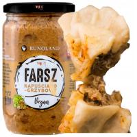 Начинка для пельменей, крокетов и котлет (капуста, лесные грибы, лук)