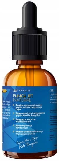 BUGAŁA JET FUNGI JET Natural (100ml) krople przeciwgrzybicze dla gołębi