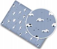 Простыня для детской кроватки с эластичной лентой хлопок 100% 140X70 BABYMAM