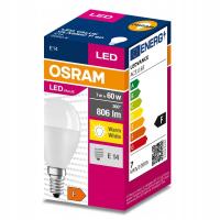 Żarówka LED E14 7,5W/830 E14 VALUE CL P FR 60 non-dim 7,5W/806