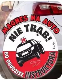 Magnes na auto INSTRUKTOR blister Henry