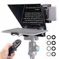 Mini prompter Feelworld TP2A z mocowaniem do smartfona lub aparatu