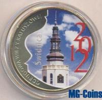 MZ6 -2012- 6 KWARTNIKÓW ŚWIDNICKICH- KOLOR - ODBUDOWA WIEŻY RATUSZOWEJ