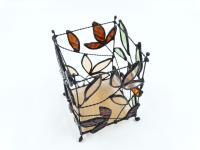 Świecznik witrażowy Lampion 