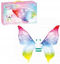 ŚWIECĄCE SKRZYDŁA NA BATERIE ZE ŚWIATŁEM I DŹWIĘKIEM PSZCZÓŁKA MOTYLEK