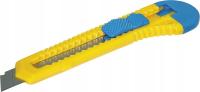 Канцелярский нож DONAU 18 мм пластик синий и желтый