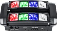Efekt świetlny LED na imprezę SPIDER 8x5W DMX512 Oświetlenie sceniczne