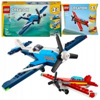 KLOCKI LEGO Creator 31160 Samolot wyścigowy + 30669 CZERWONY SAMOLOT ZESTAW