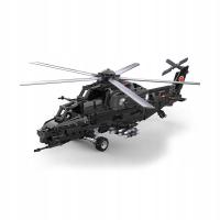 Klocki Konstrukcyjne CaDA Zdalnie Sterowany Helikopter Wojskowy Śmigłowiec