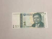 Tadżykistan - 1 Somoni - UNC