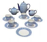 ŁOMONOSOW KOBALTOWA SIATKA SERWIS DLA 5 OSÓB