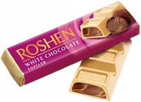 Roshen белый шоколадный батончик creme toffler 41 г