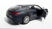 Porsche Panamera S Niebieskie Metalowy Model WELLY 1:34