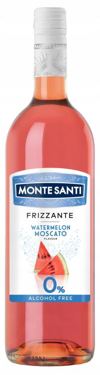 Безалкогольное вино Monte SANTI WATERMELON FRIZZANTE розовое сладкое 750 мл