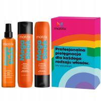 Matrix LIMITOWANY ZESTAW Mega Sleek: szampon, odżywka, spray do włosów