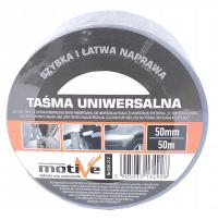 Taśma uniwersalna naprawcza 50mm/50m szara Motive