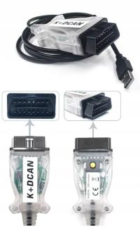 INTERFEJS K + DCAN OBD2 INPA ISTA NCS WINKFP DO BMW E E36 E46 E60 E90 E65