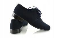 Темно-синие мокасины из нубука официальная обувь Ru 33