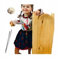 KORYTO drewniane do podawania DZIEŻA NIECKA TACA Cateringowa na Jedzenie 60