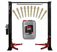 Podnośnik dwukolumnowy górna belka półautomatyczny 400V 4T REDATS L-250