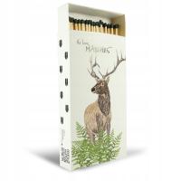 Zapałki BX-EL100 natura - jeleń - duże opakowanie