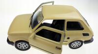 FIAT 126 МАЛЫШ КРЕМОВЫЙ МЕТАЛЛ МОДЕЛЬ WELLY МАСШТАБ 1:34