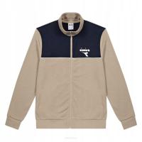 Dres tenisowy Diadora Tracksuit FZ beżowy XXL