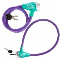 Велосипедный замок для ключей 12 мм 65 см Минни Маус