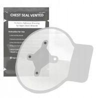 ОККЛЮЗИОННАЯ ВЕНТИЛЯЦИОННАЯ ПОВЯЗКА CHEST SEAL VENTED