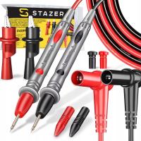 ТЕСТОВЫЕ ПРОВОДА КАБЕЛИ ДЛЯ МУЛЬТИМЕТРА ИЗМЕРИТЕЛЬ ТОКА 1000В 10А ЗАЖИМЫ ТИПА 