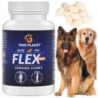PAW PLANET FLEX ТАБЛЕТКИ ДЛЯ СУСТАВОВ ДЛЯ СОБАК КОЛЛАГЕН ГИАЛУРОНОВАЯ КИСЛОТА 120 TAB