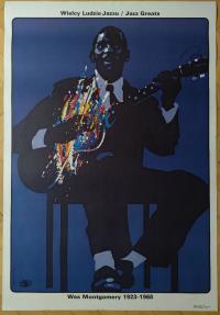 Waldemar Świerzy Wes Montgomery Jazz Greats - plakat
