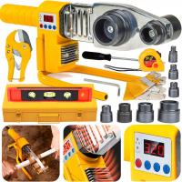 Машина заварки трубы ПВК ПП ЛКД умирает дисплей 16-63мм 2800В ПОЛИФУЗИОННОГО