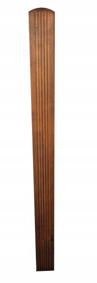 Рифленый столб 7x7x180cm / bangkirai