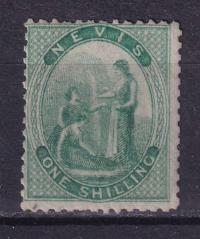 1861-78 Kolonie angielskie Nevis QV Mi 7 *