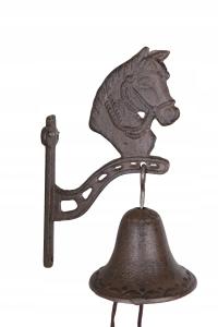 DZWONEK ŚCIENNY żeliwo - DWA PTASZKI