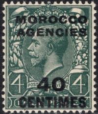 kol.bryt.Morocco KGV 40 c.czysty **