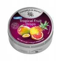 Cavendish Sugerfree Tropical- dropsy bez cukru o smaku owoców tropikalnych