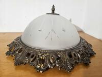 Stylowy okazały Duży szklany plafon plafoniera kinkiet